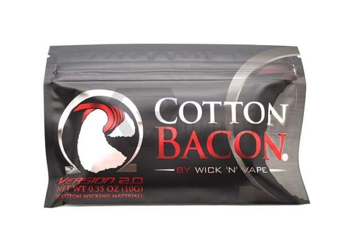 Wick N Vape Organic Cotton Bacon V2 1 2 Min