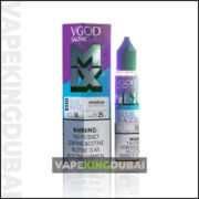 VGOD ICED MIX Blue Razz SaltNic e-liquid with vibrant packaging design against a clean white background